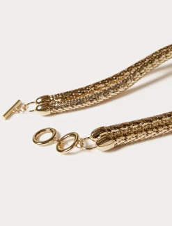 Collana in maglia metallica