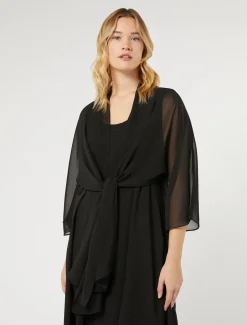 Coprispalle in georgette