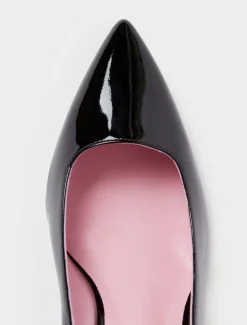 Décolleté in vernice