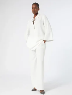 Décolleté slingback in pelle