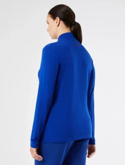 Dolcevita in jersey di viscosa stretch