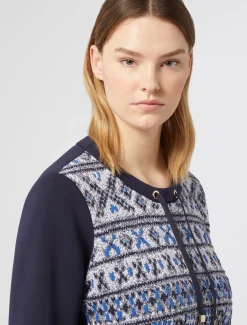 Felpa in jersey scuba