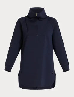 Felpa in jersey scuba