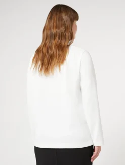 Felpa in scuba crêpe