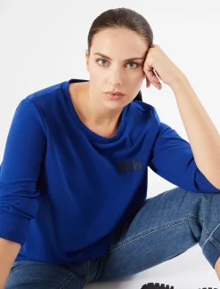 Felpa in scuba crêpe