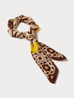 Foulard in twill di seta