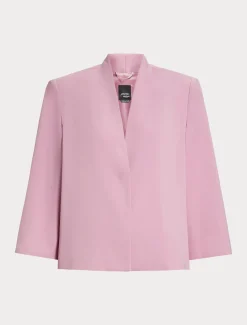 Giacca a cappa in cady