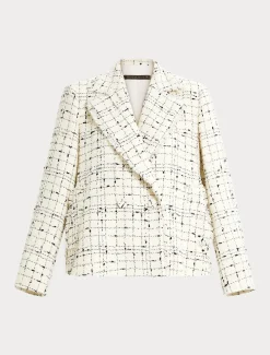 Giacca blazer check