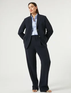 Giacca blazer in cady