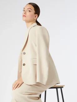 Giacca blazer in cady