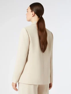 Giacca blazer in cady