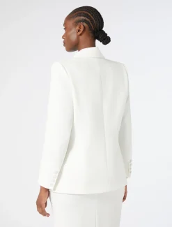 Giacca blazer in cady