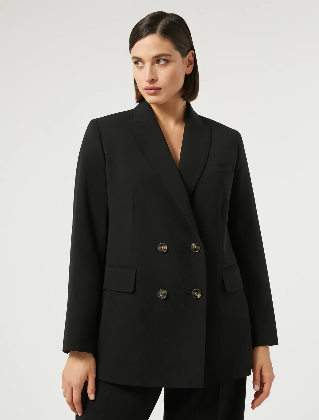 Giacca blazer in cady triacetato