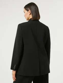 Giacca blazer in cady triacetato
