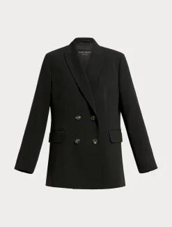 Giacca blazer in cady triacetato