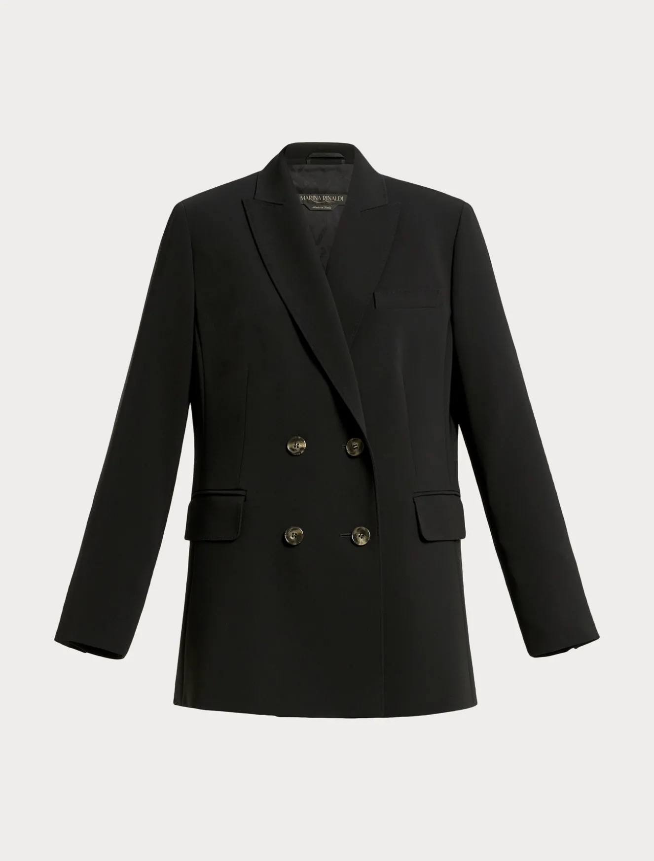 Giacca blazer in cady triacetato