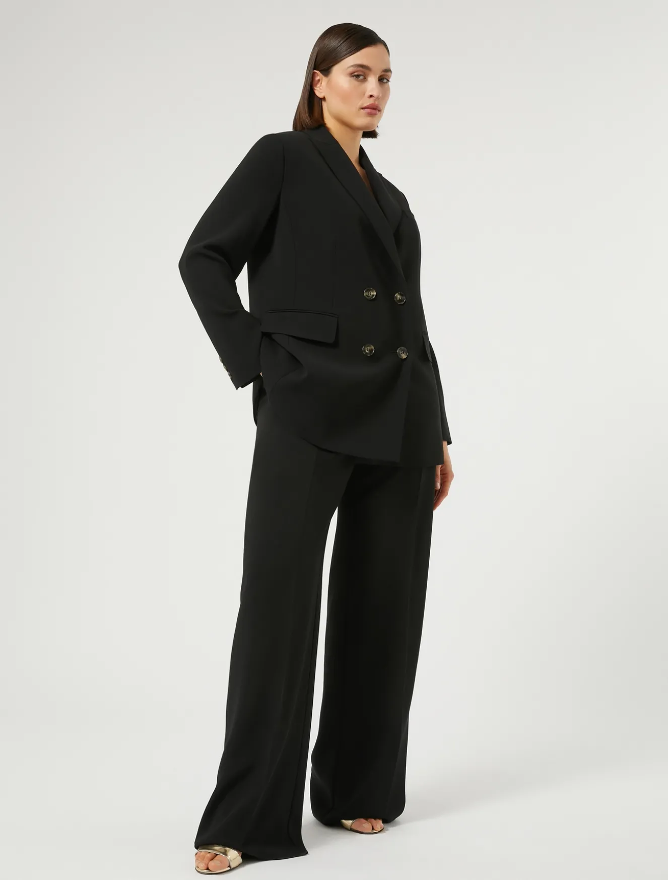 Giacca blazer in cady triacetato