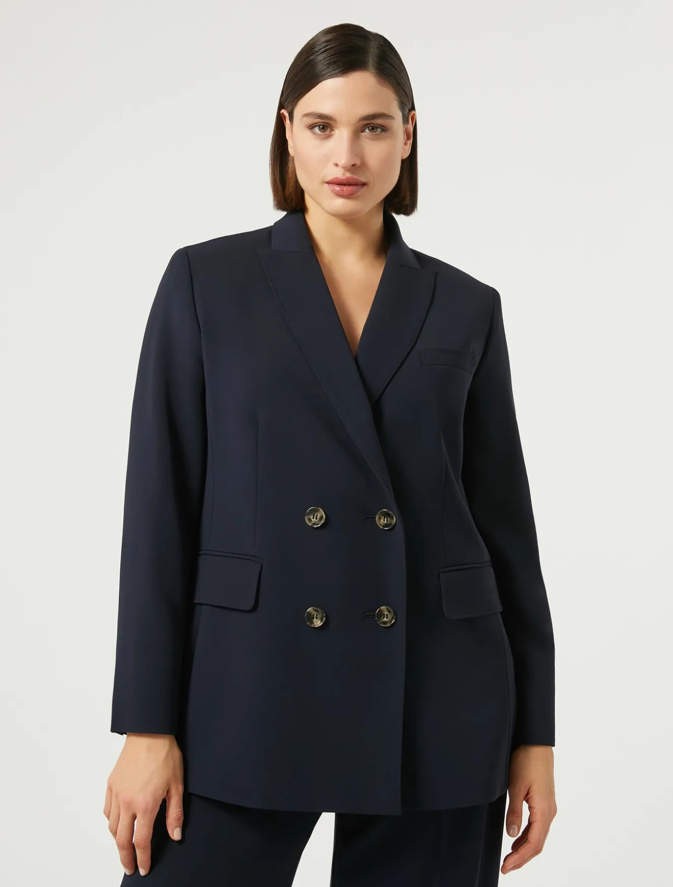 Giacca blazer in cady triacetato