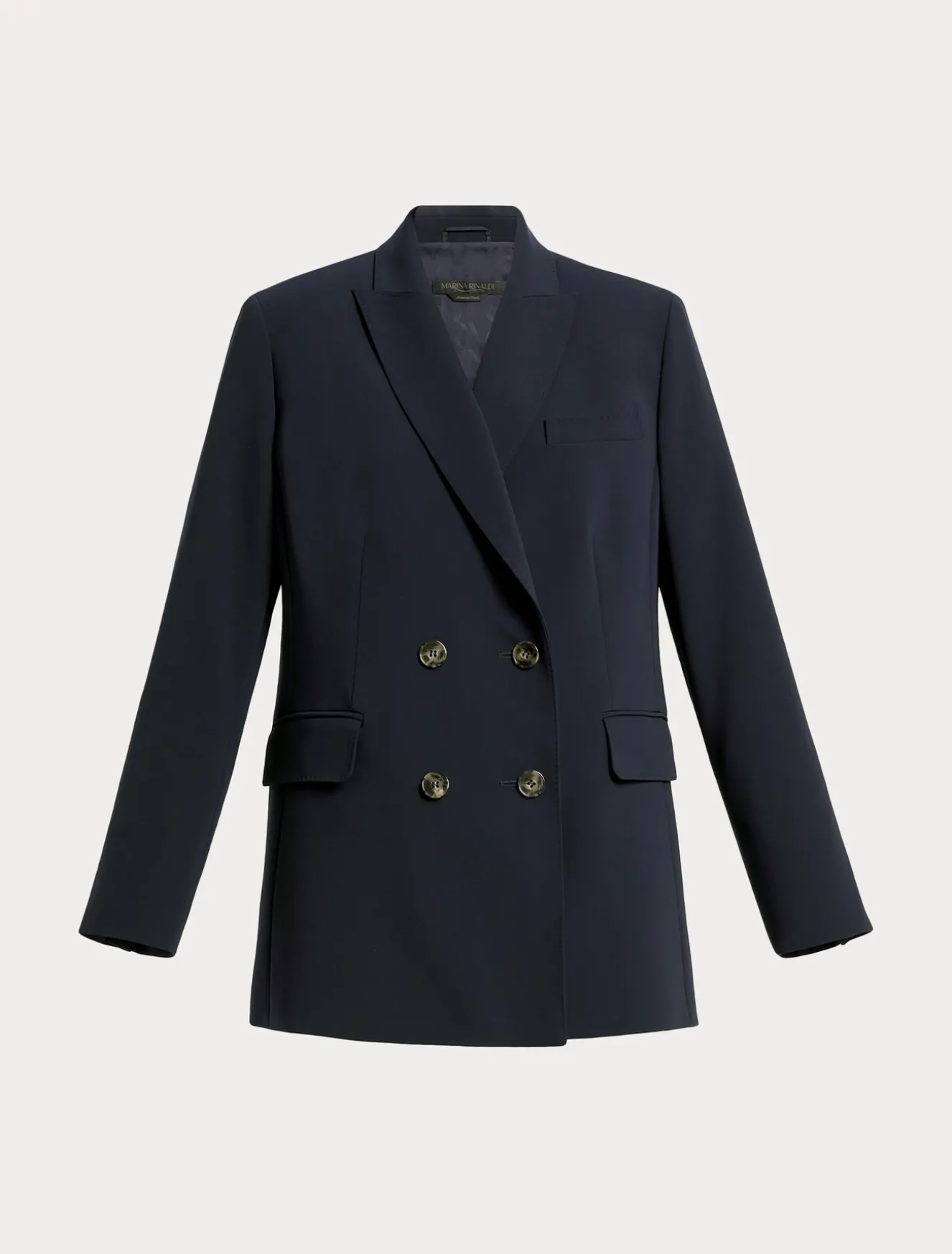 Giacca blazer in cady triacetato