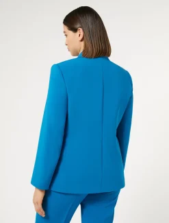 Giacca blazer in cady triacetato