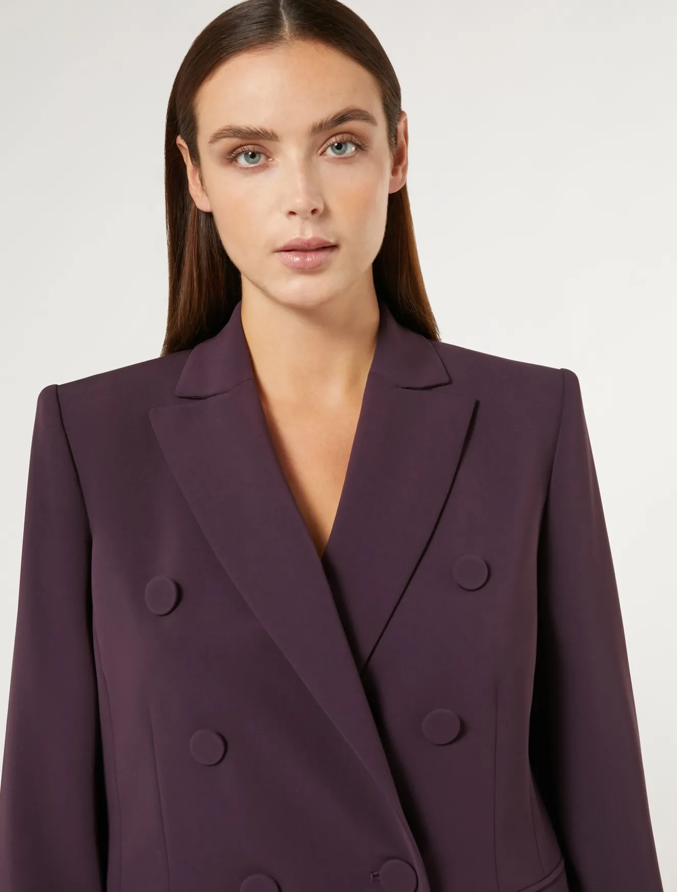 Giacca blazer in cady triacetato