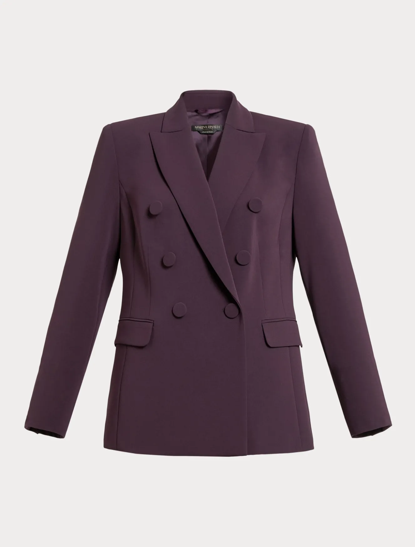 Giacca blazer in cady triacetato