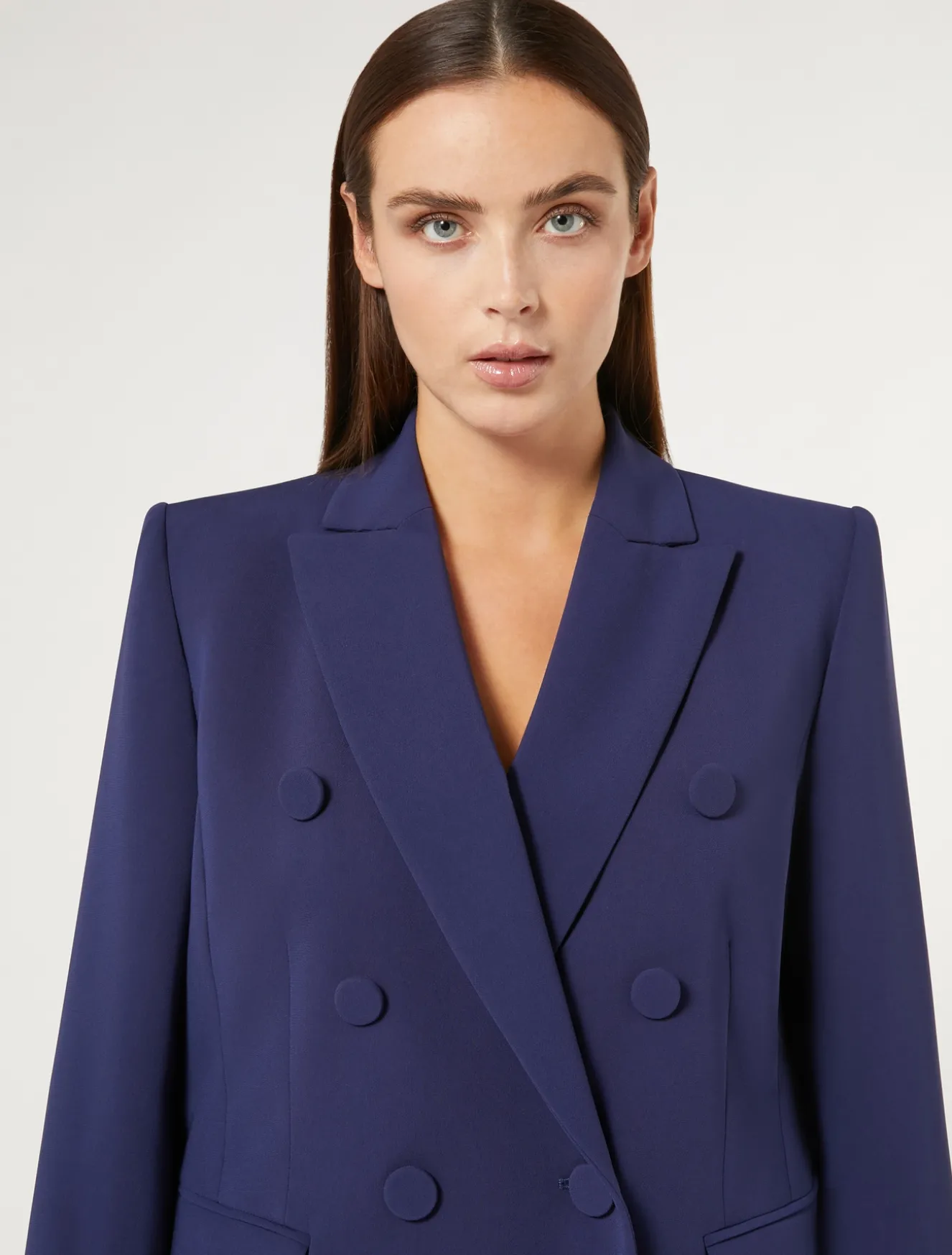 Giacca blazer in cady triacetato