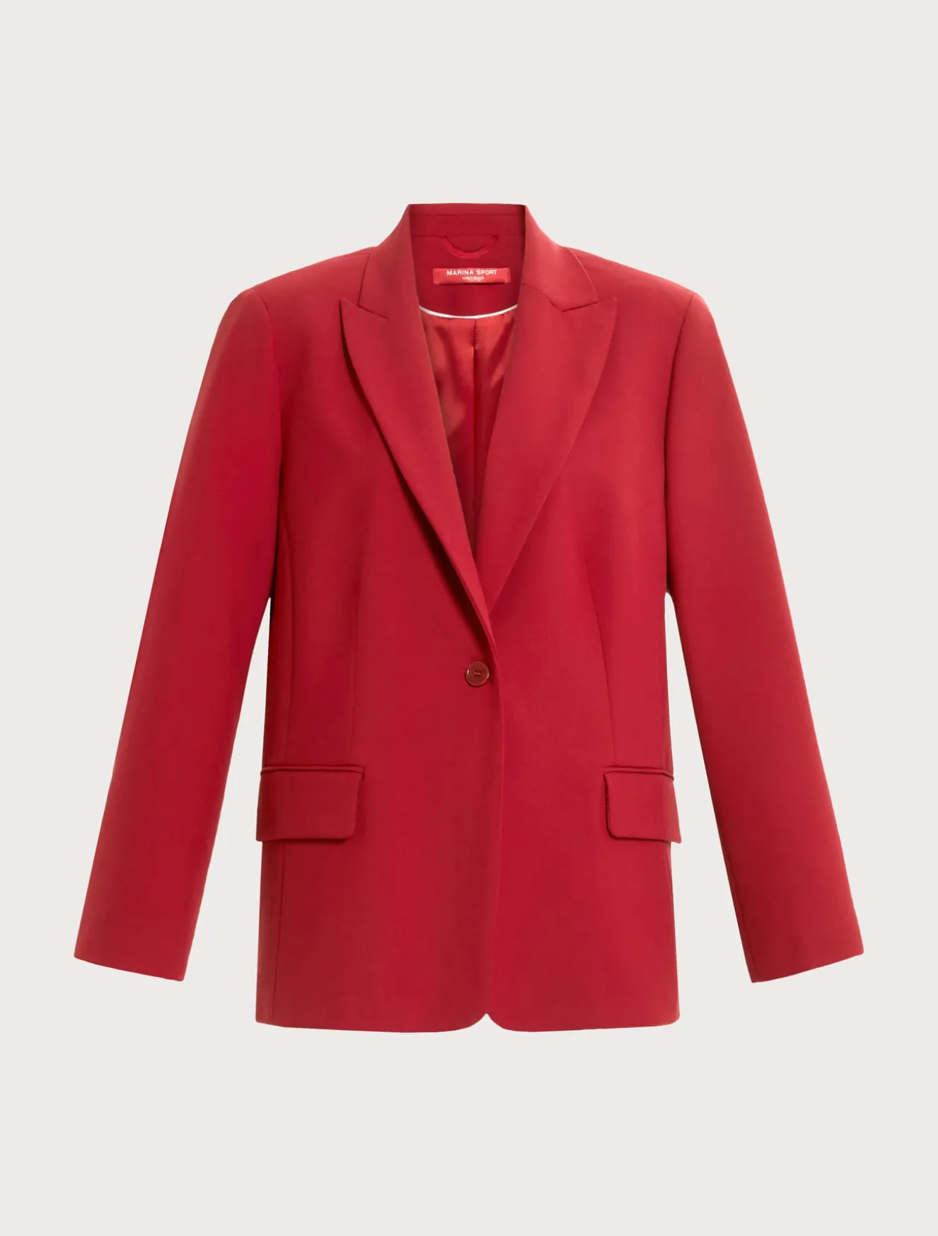 Giacca blazer in misto viscosa