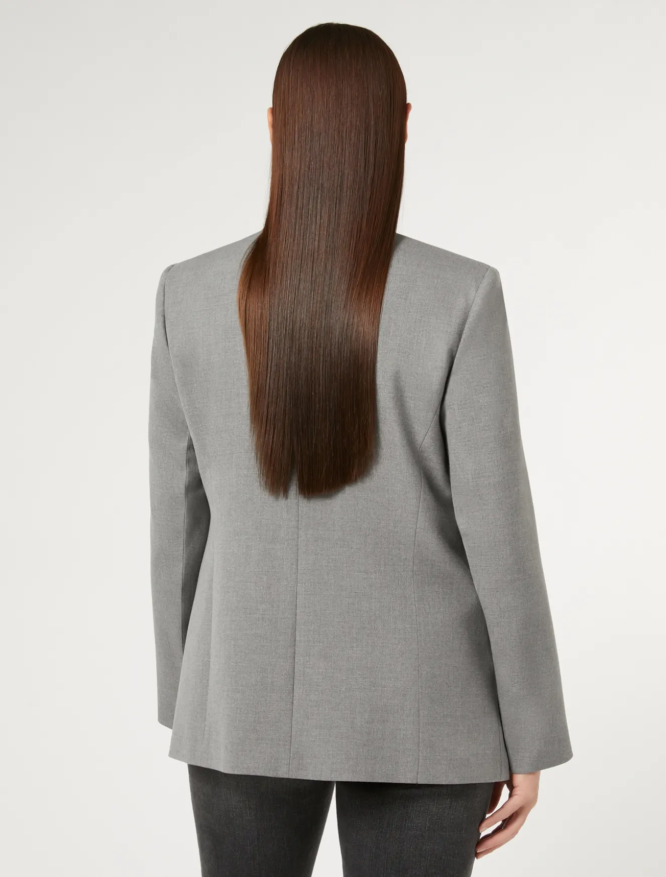 Giacca blazer in misto viscosa