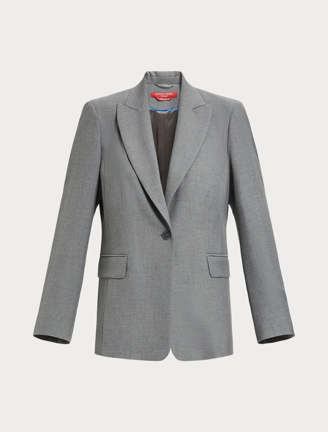 Giacca blazer in misto viscosa