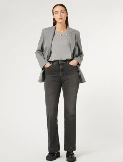 Giacca blazer in misto viscosa