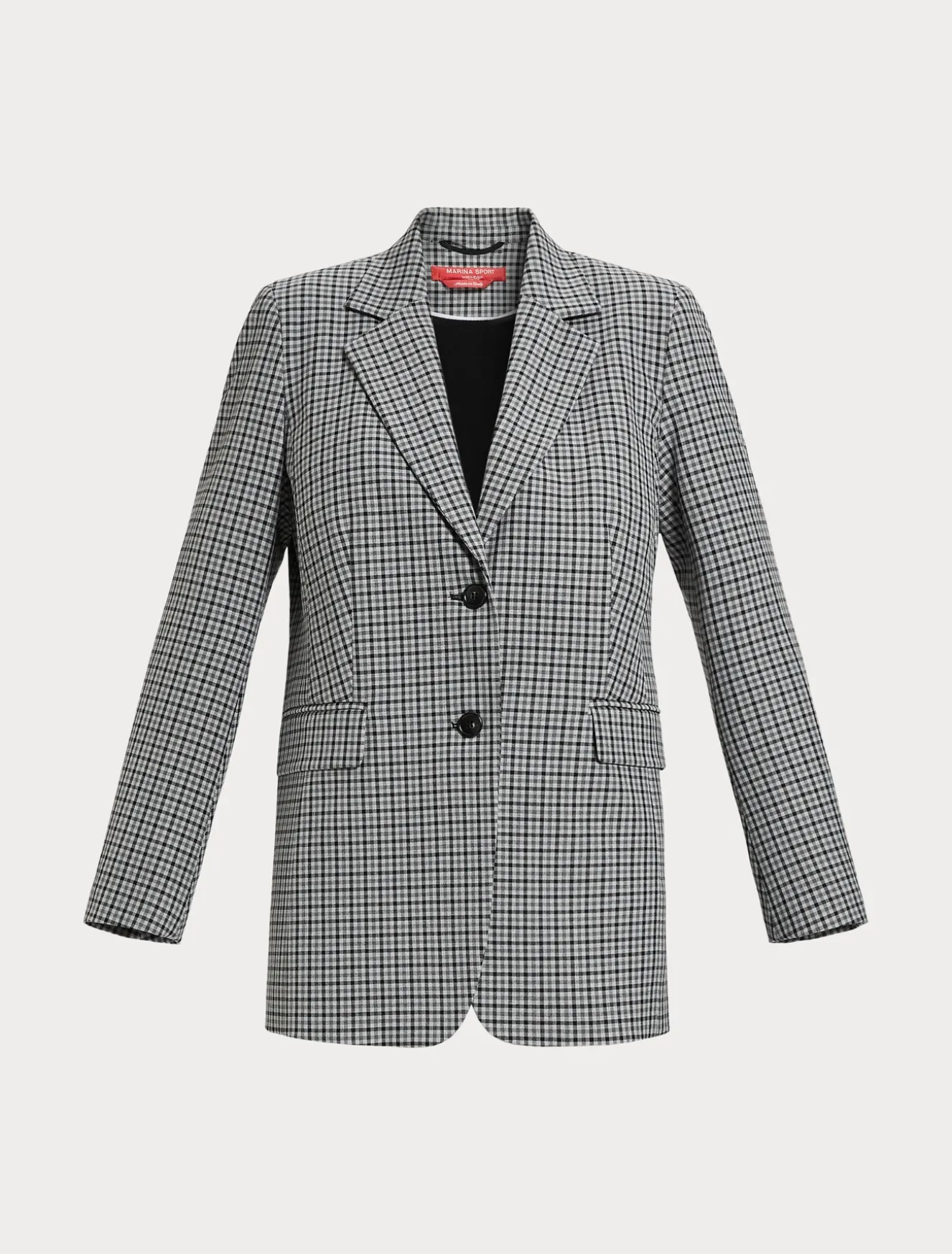 Giacca blazer in misto viscosa