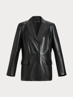 Giacca blazer in nappa