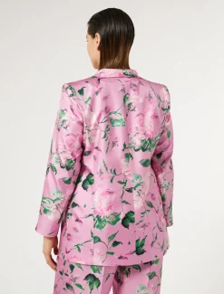 Giacca blazer in seta