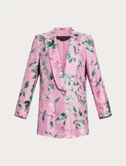 Giacca blazer in seta