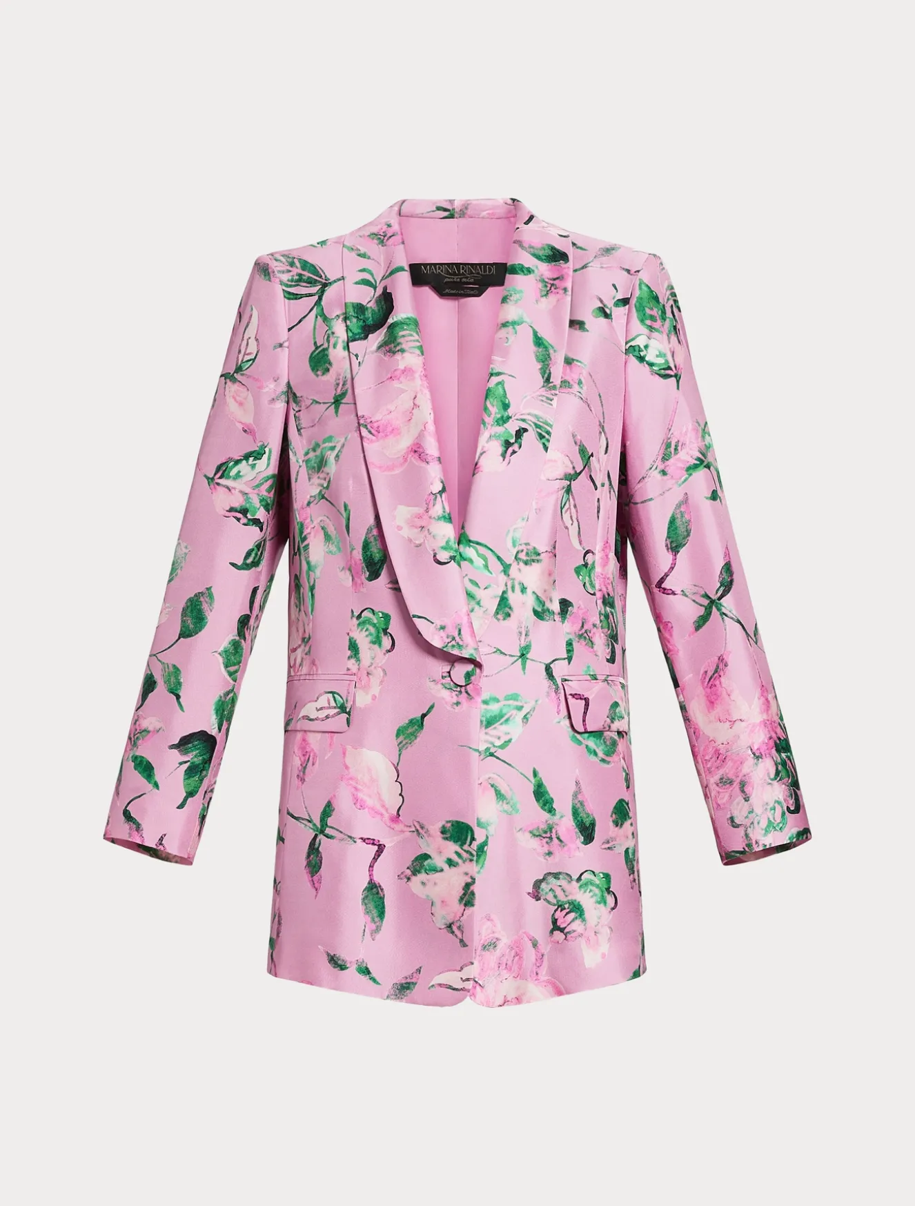 Giacca blazer in seta