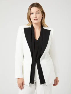 Giacca blazer in triacetato