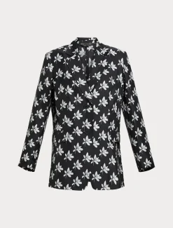 Giacca blazer in twill di seta