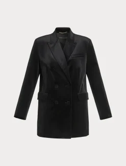 Giacca blazer in velluto