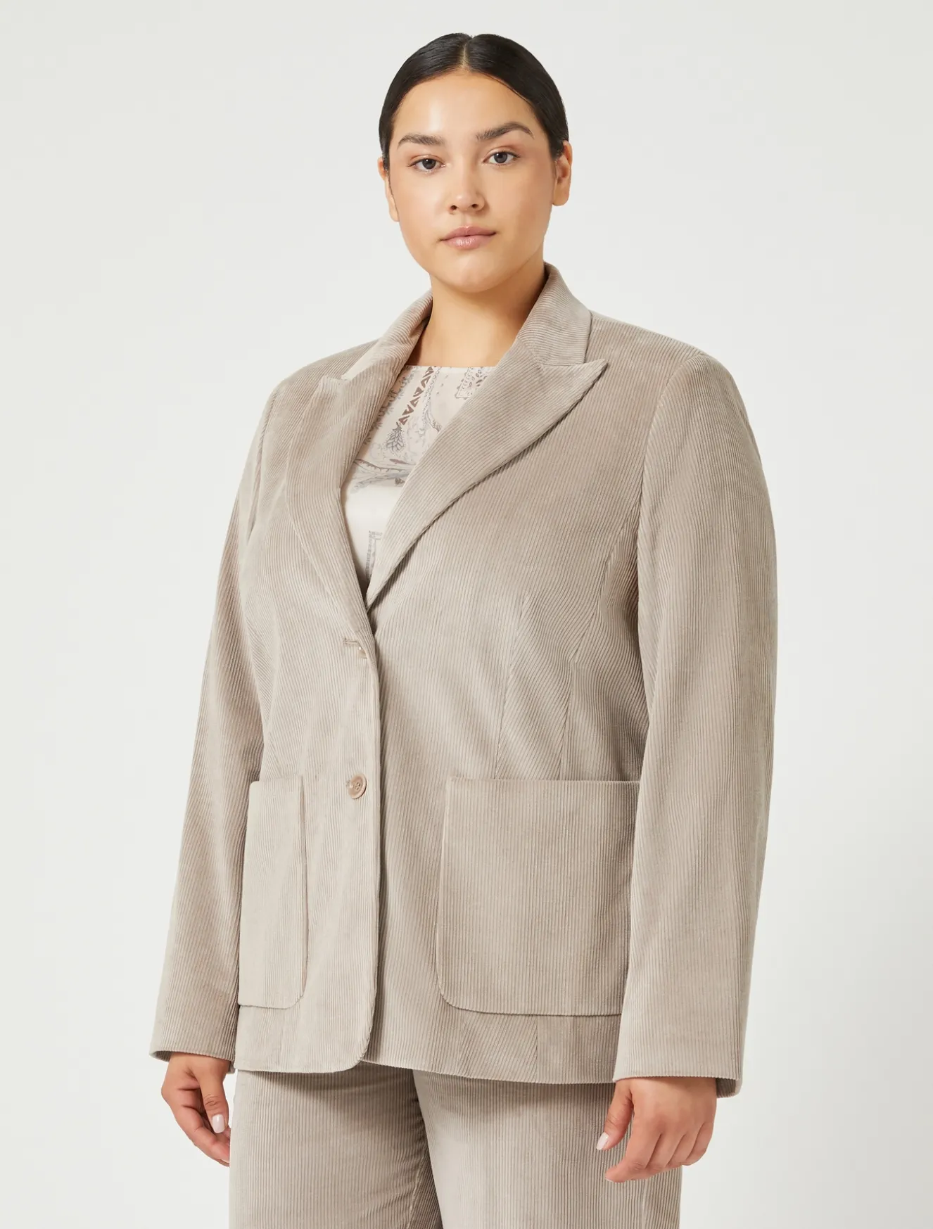 Giacca blazer in velluto