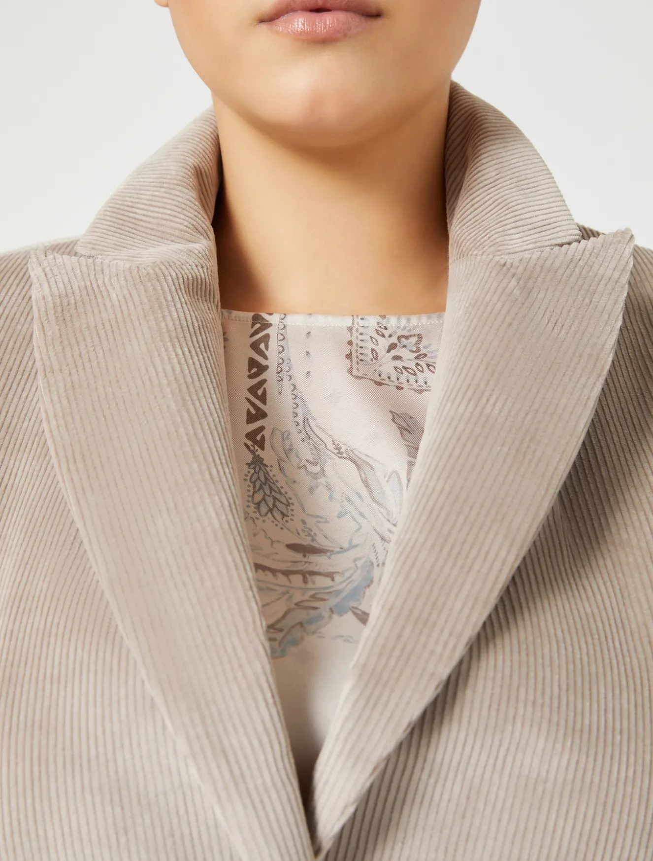 Giacca blazer in velluto