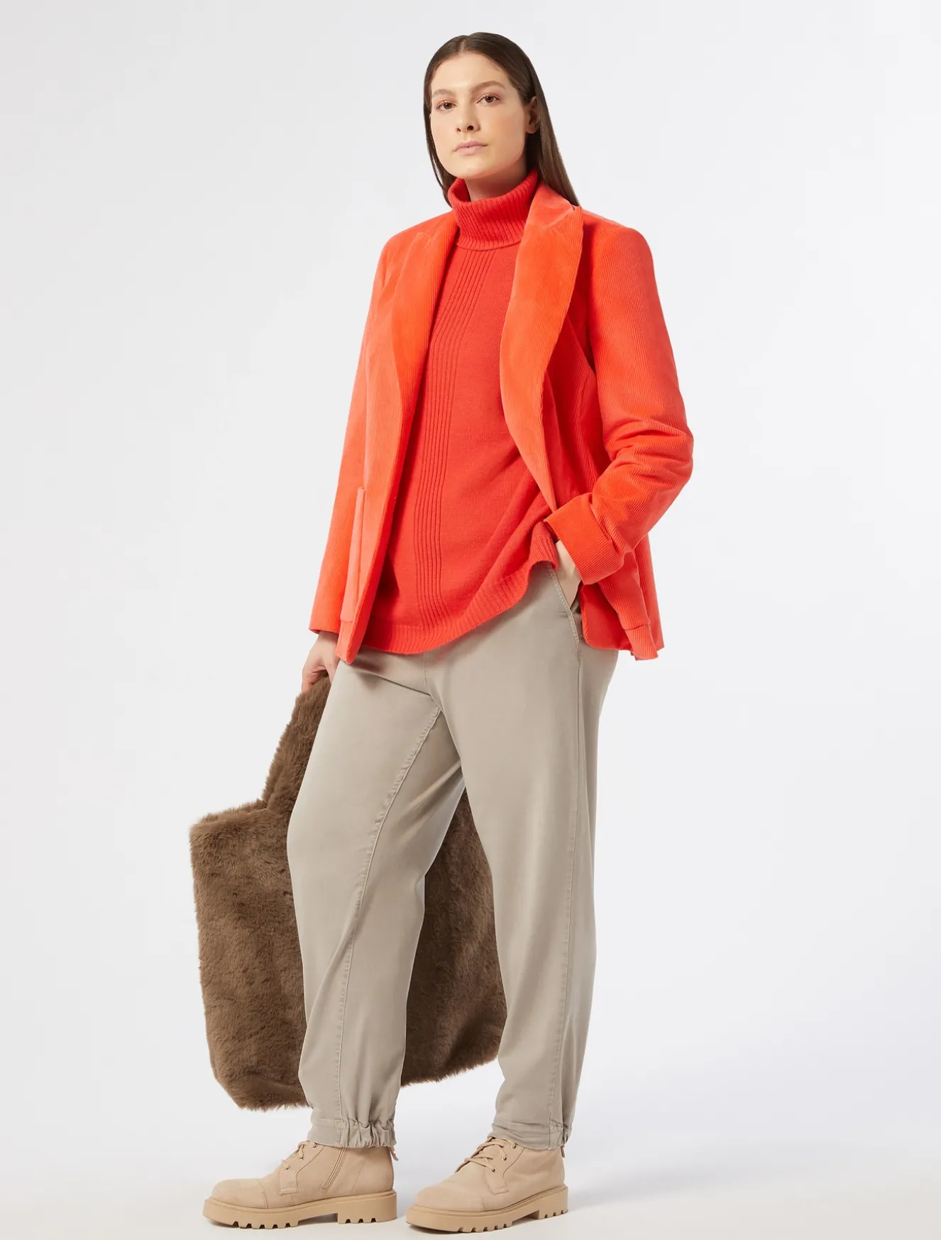 Giacca blazer in velluto