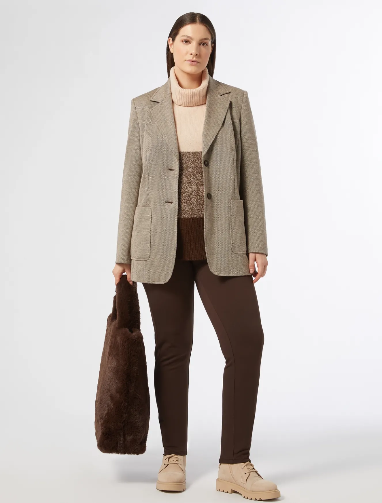 Giacca blazer jacquard