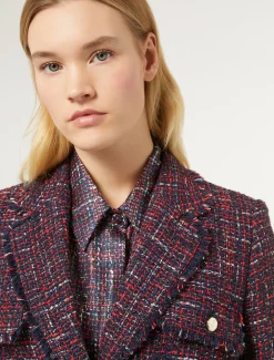 Giacca effetto bouclé