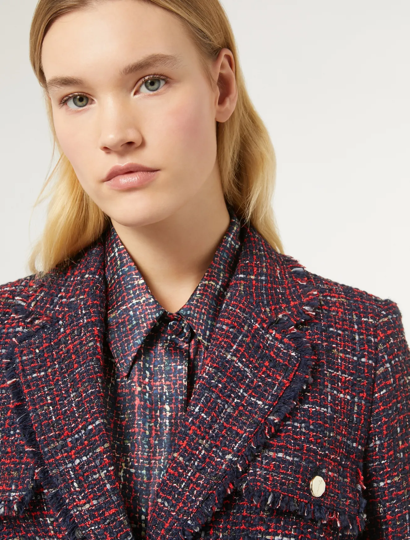 Giacca effetto bouclé