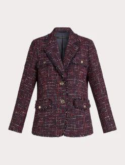 Giacca effetto bouclé