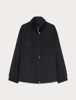 Giacca impermeabile in tela di nylon