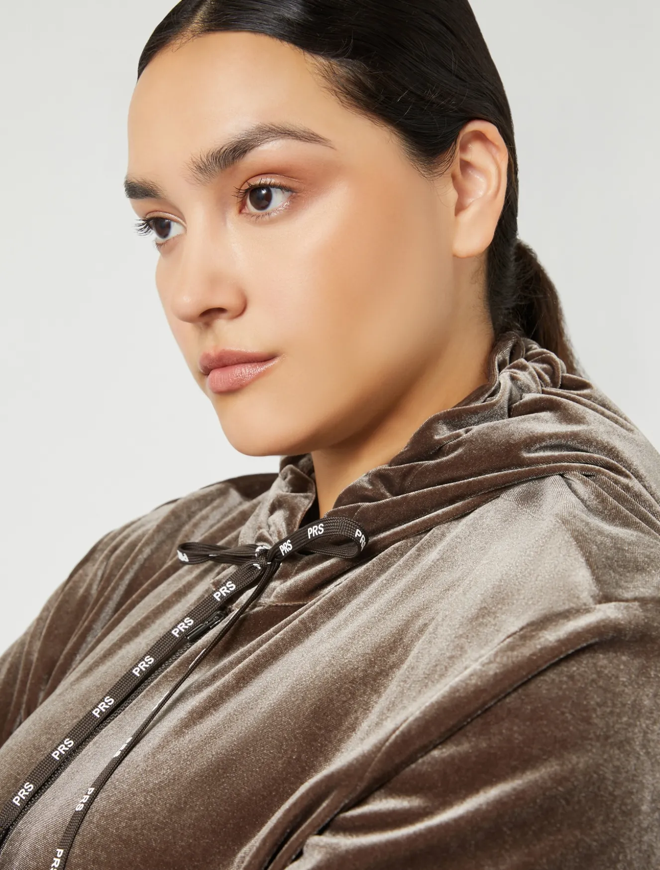 Giacca in ciniglia stretch