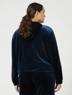 Giacca in ciniglia stretch