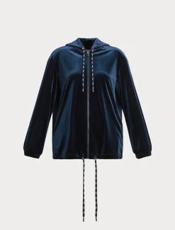 Giacca in ciniglia stretch